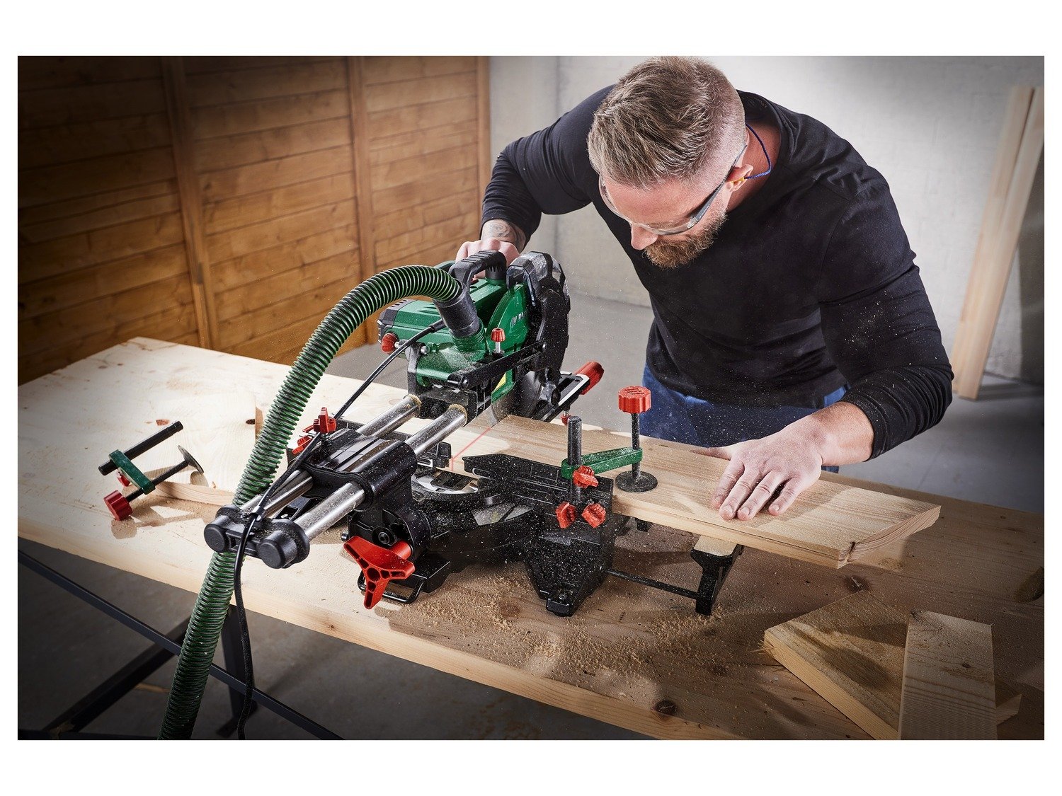 Scie à onglet radiale PZKS 2000 C3, 2000 W - Image 2